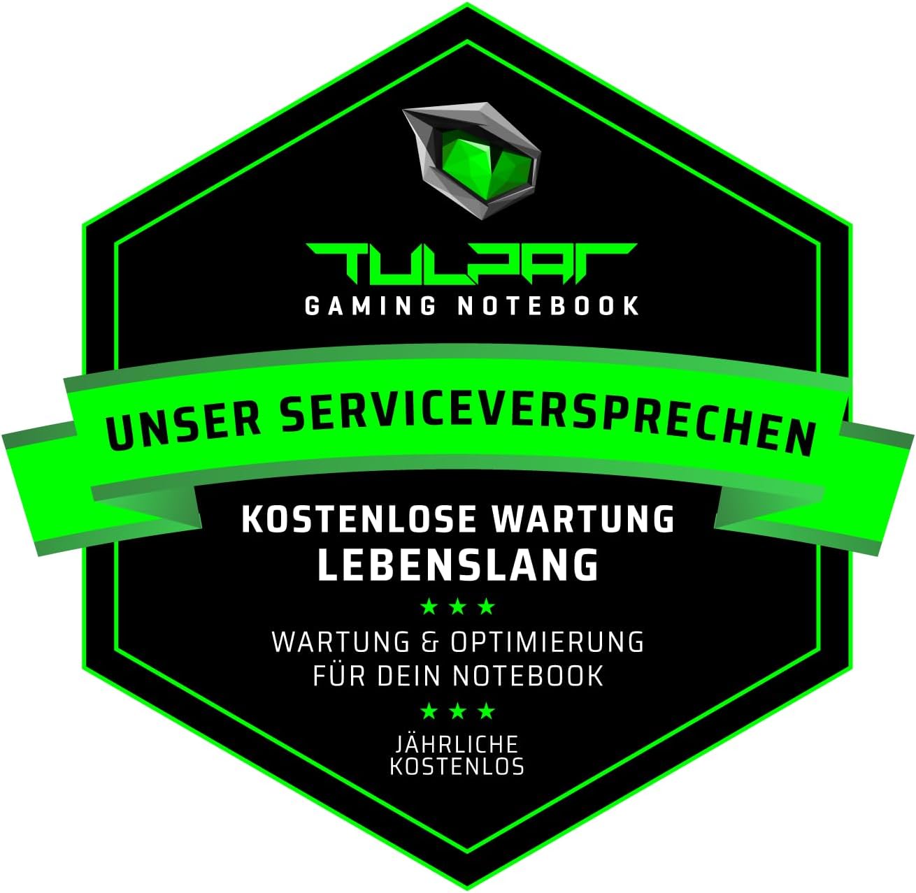 TULPAR T6 V3.6 Gaming Laptop | 16'' FHD+ 1920X1200 165HZ IPS LED-Display | Intel Core i7 14700HX | 16 GB RAM | 1 TB SSD | Nvidia RTX 5070 | Windows 11 Gaming Notebook – Bild 3