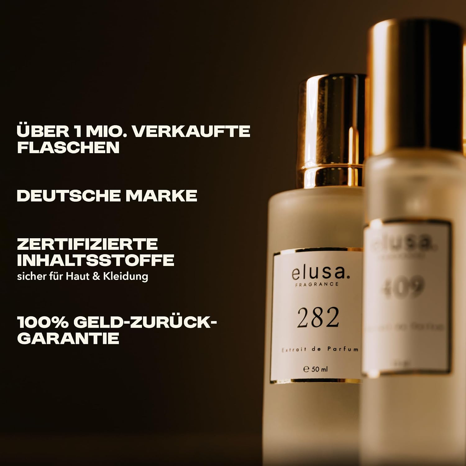 Elusa Fragrance 320 Extrait de Parfum 15ml – Unisex Parfum Damen Herren – Süßer Kirsch Duft mit Mandel & Tonkabohne – Fruchtig, Gourmand & Langanhaltend – Bild 4