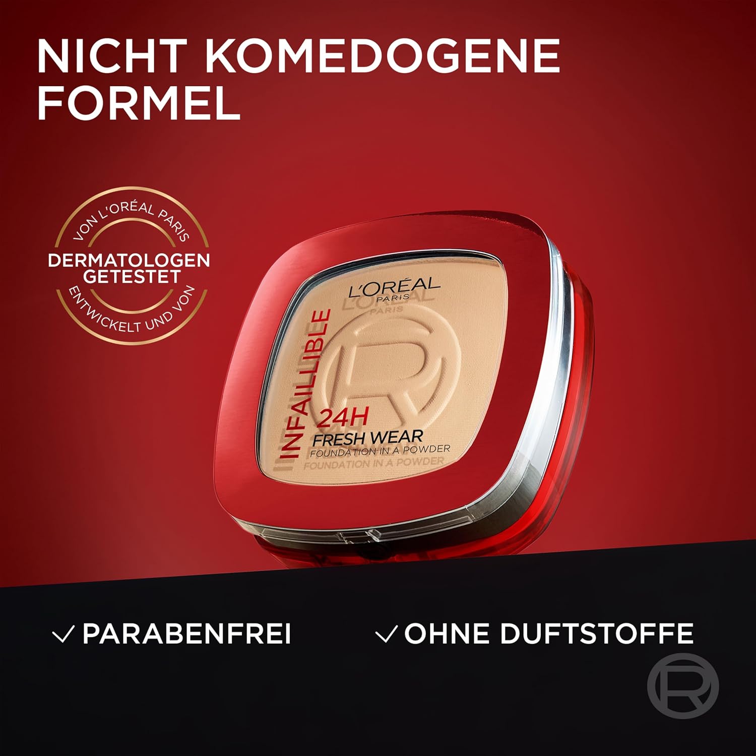L'Oréal Paris Make-up Puder mit mattem Finish, 260 Golden Sun, 9 g – Bild 10
