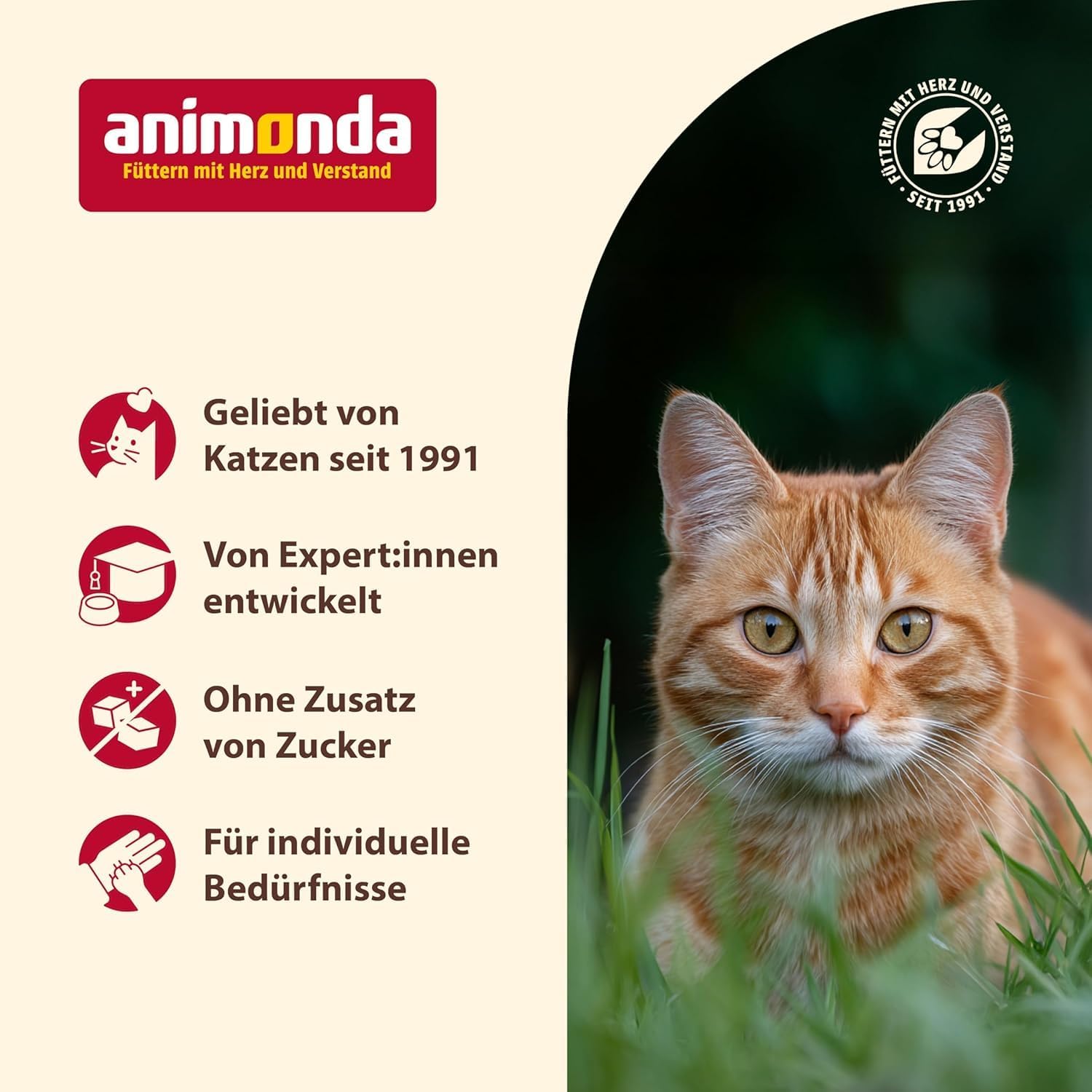 animonda Carny Adult Katzenfutter nass Kräftige Variation (12 x 400g) – Bild 7