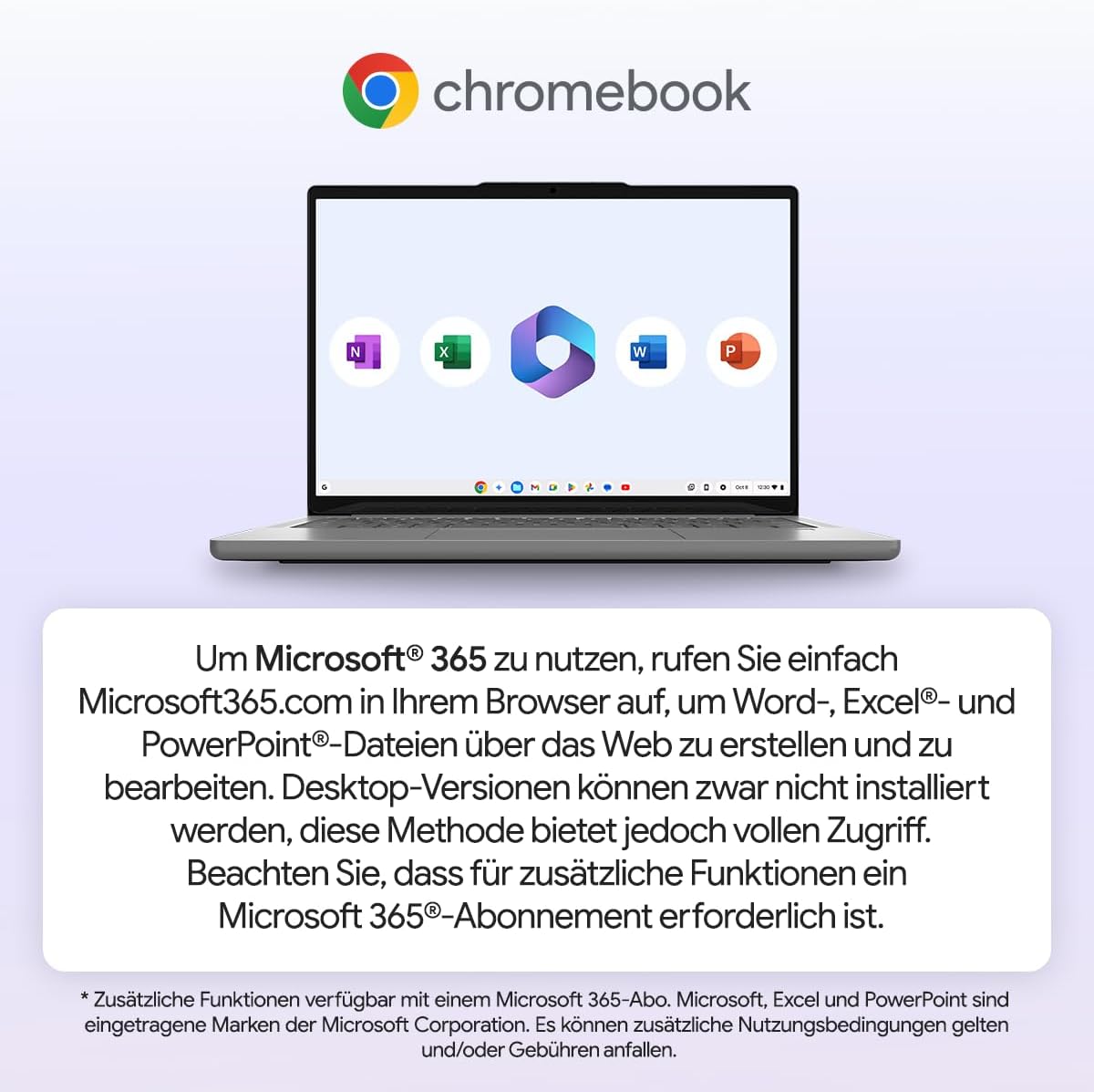 HP Chromebook x360 Laptop, 14" HD Touch, Intel N100, 4GB RAM, 128GB – Bild 4