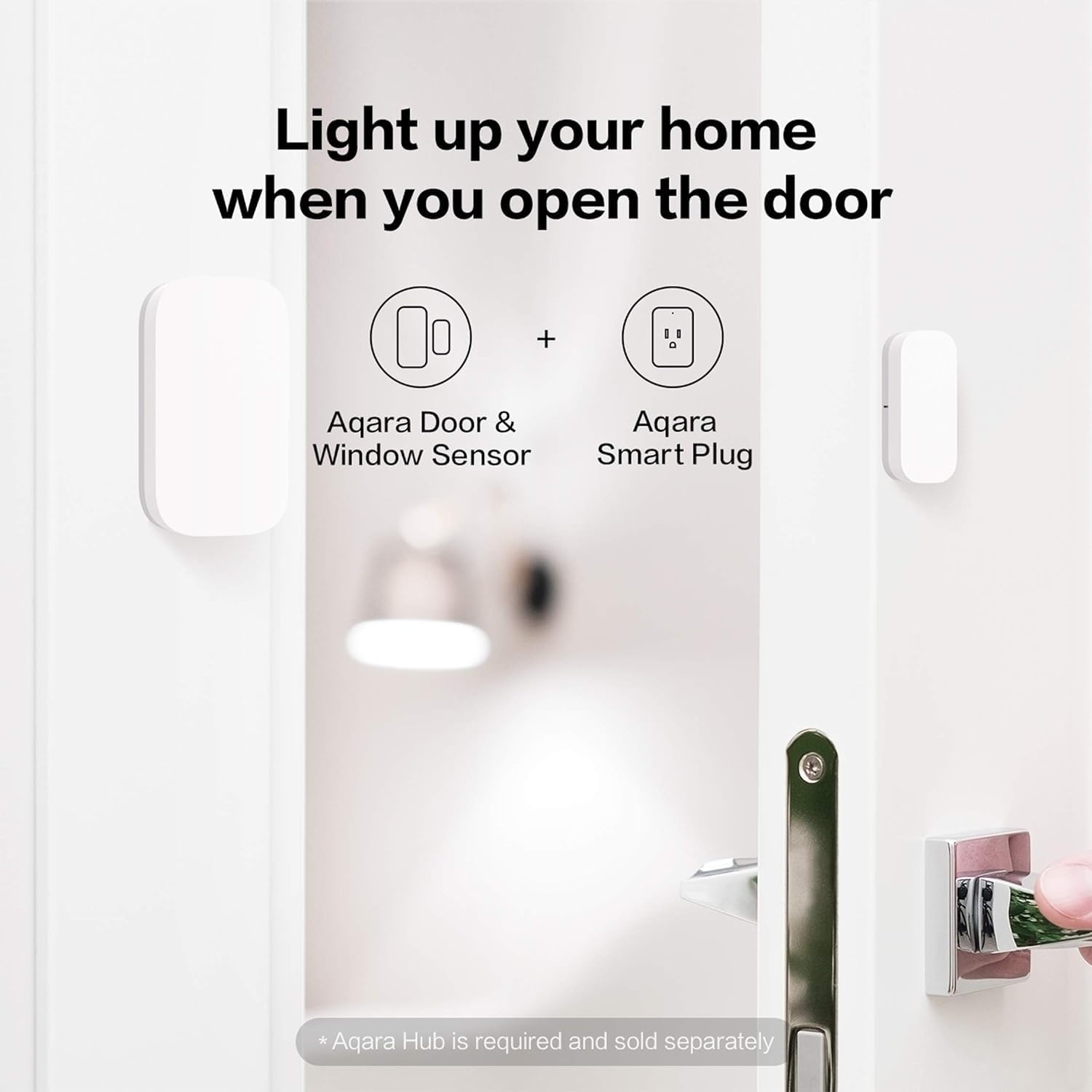 Aqara Tür- und Fenstersensor 3er Pack, Drahtloser Zigbee Sensor für Alarm – Bild 6