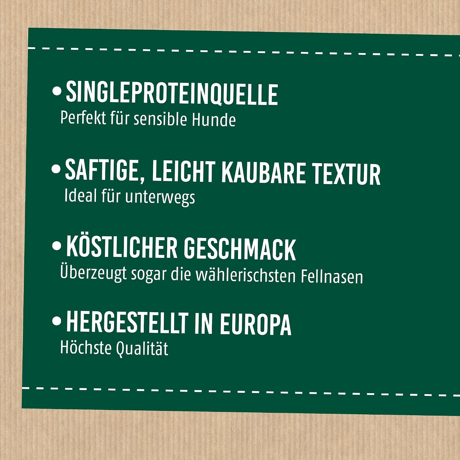 Christopherus Soft-Im-Biss Leckerlis für Hunde mit Hirsch, 125 g – Bild 2