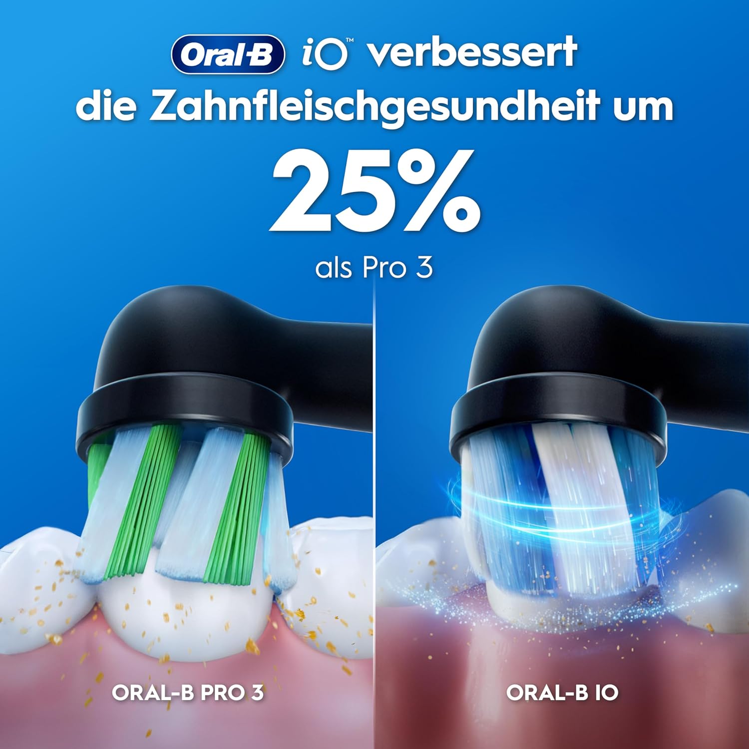 Oral-B iO Series 2 Elektrische Zahnbürste, Doppelpack, Schwarz/Pink – Bild 8