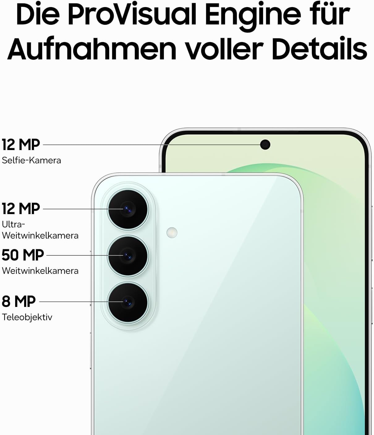 Samsung Galaxy S26 FE AI Smartphone mit Galaxy AI, Blueberry, 256 GB – Bild 4