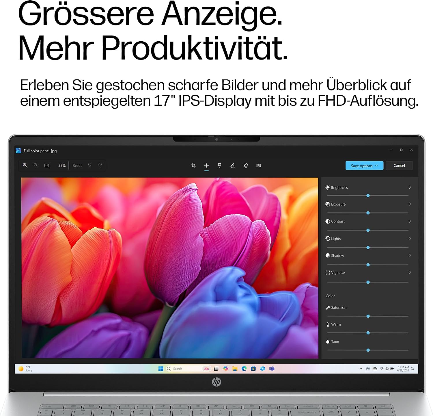HP OmniBook 3 Laptop, 17,3" FHD, Intel Core Ultra 5, 16GB RAM, 512GB SSD – Bild 13