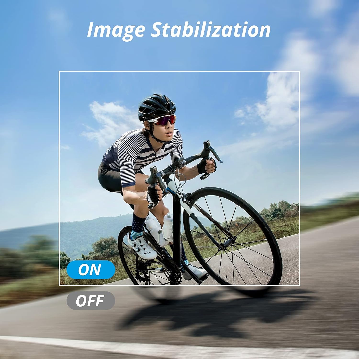 AKASO Action Cam 4K 20MP WiFi 40M Unterwasserkamera Ultra HD Touchscreen 170 ° Einstellbar Weitwinkel, EIS Stabilisierung, 5X Zoom, 2.4G Fernbedienung und 2 Akkus 1350mAh- Brave 4 Pro (Grau) – Bild 8