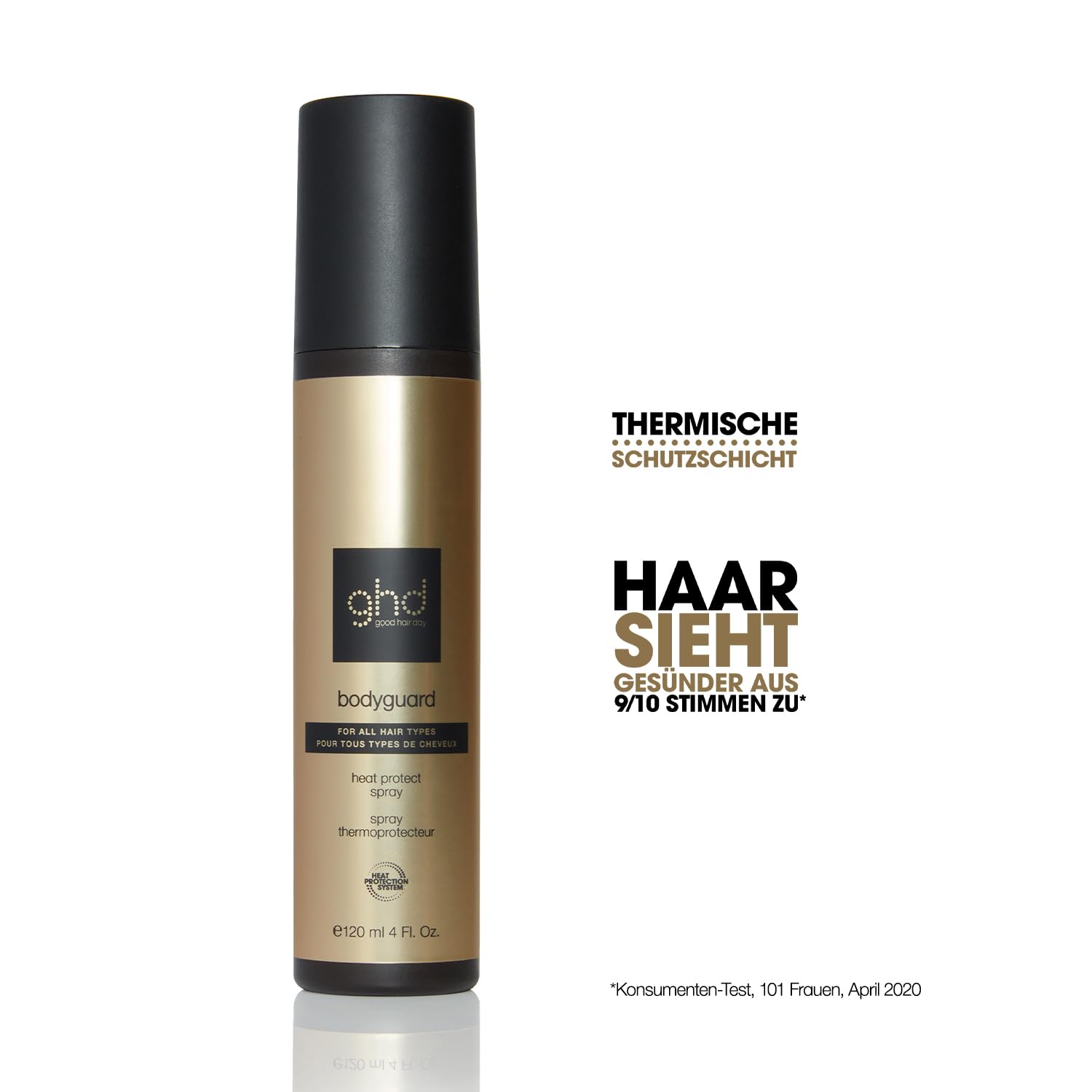 ghd bodyguard Hitzeschutzspray: Hitzeschutz für Haare bis 230°C, Anti Frizz – Bild 6