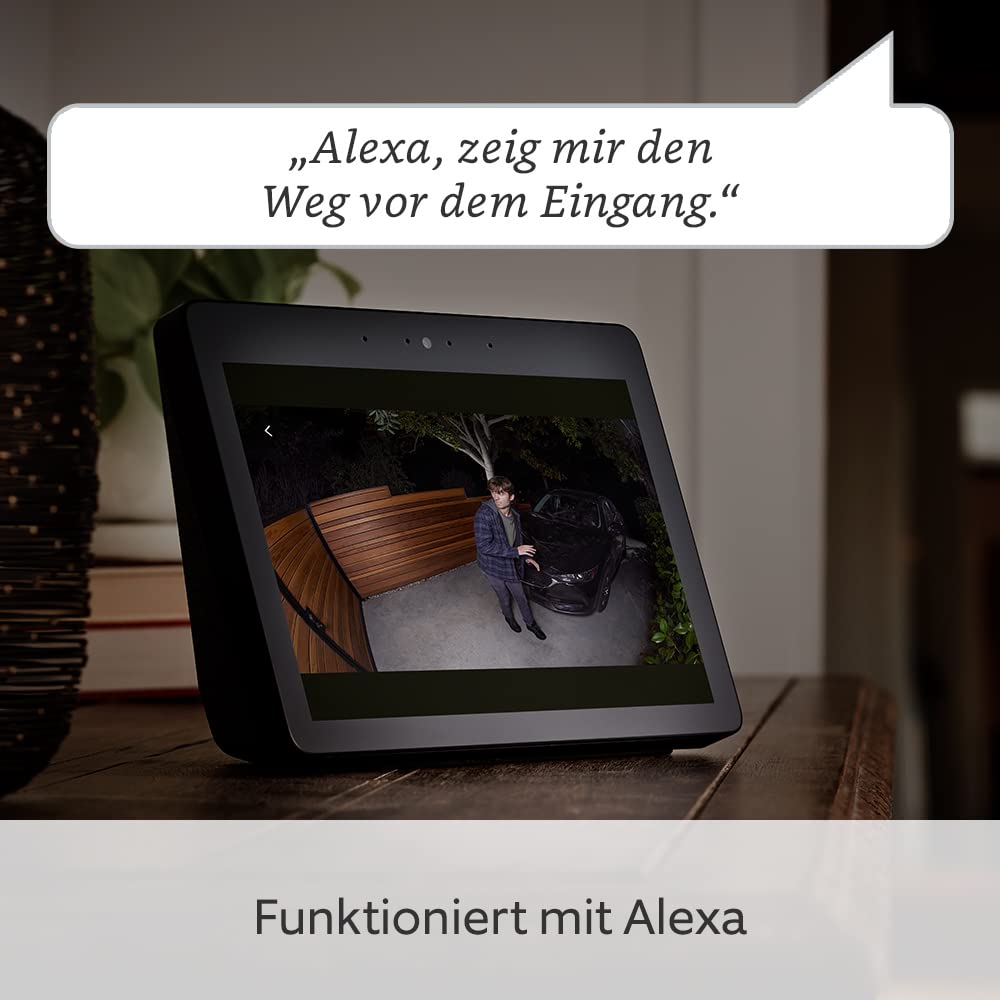 Zertifiziert und generalüberholt Ring Spotlight Kamera Plus Akku (Spotlight Cam Plus Battery)| Überwachungskamera aussen mit WLAN, HD-Video, LED-Flutlicht, Nachtsicht, Bewegungserfassung & Sirene – Bild 7