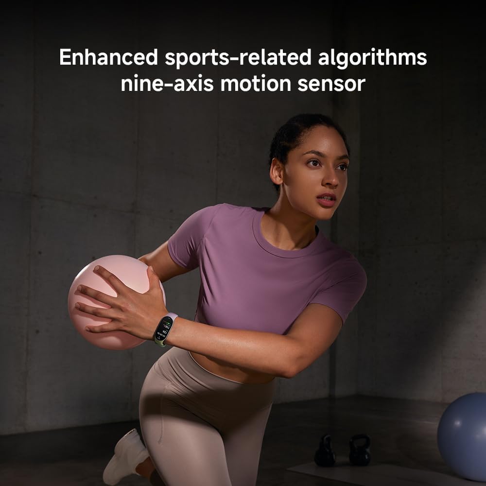 Xiaomi Smart Band 10, Smart Watch,Fitness-Tracker, 1,72" AMOLED Display, 21 Tage Akku, 5ATM Wasserdichtigkeit, SPO₂ & Herzfrequenzmessung, Schlafüberwachung,150+ Sportmodi, Schwarz – Bild 10
