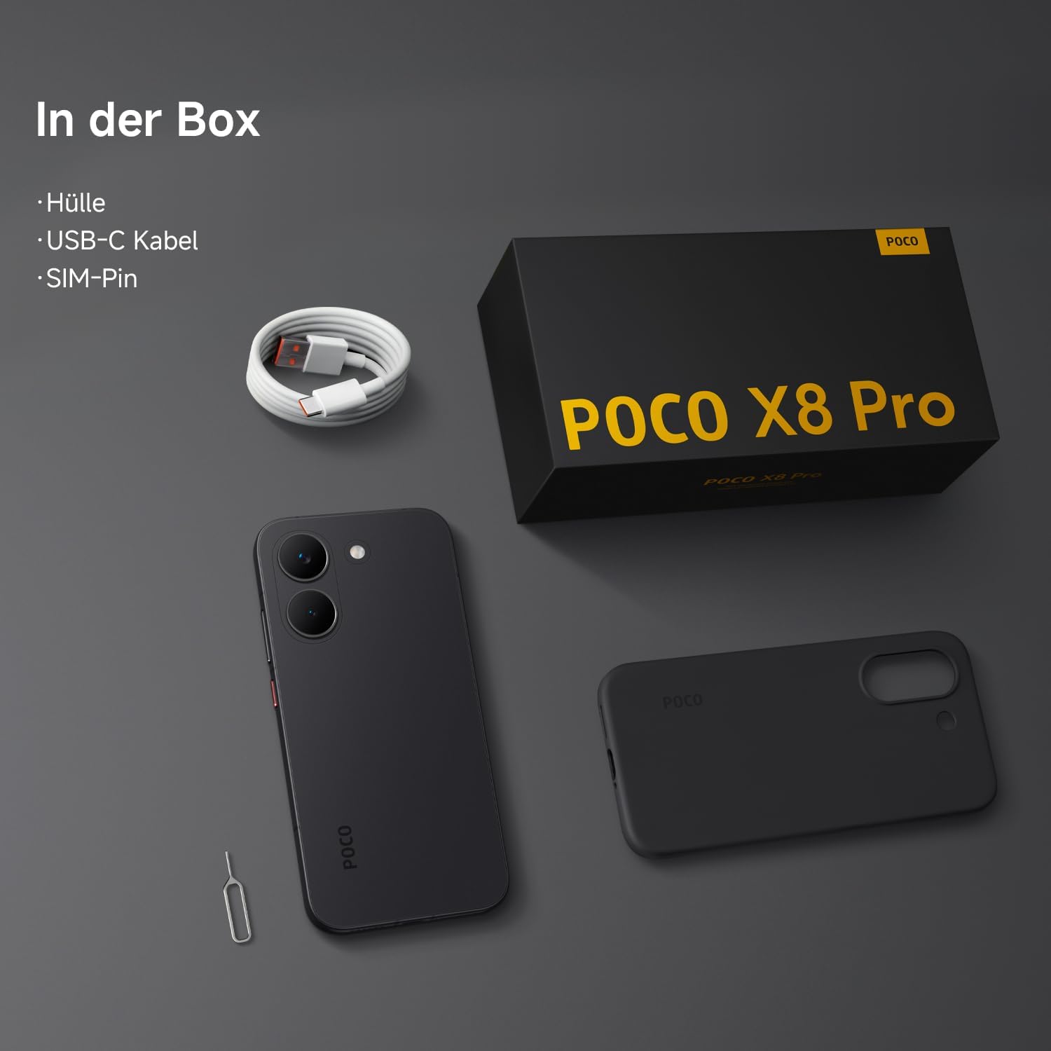 Xiaomi Poco X8 Pro 12+512GB, Unlocked, Dimensity 8500-Ultra, 6500mAh, 50MP Sony IMX882 OIS, AMOLED, Grün, 3J Garantie – Bild 5