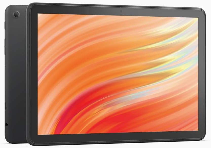 Zertifiziert und generalüberholt Fire HD 10-Tablet, brillantes 10,1-Zoll-Full-HD-Display, Octa-Core-Prozessor, 3 GB RAM, bis zu 13h Akkulaufzeit, 32 GB, schwarz, mit Werbung – Bild 2