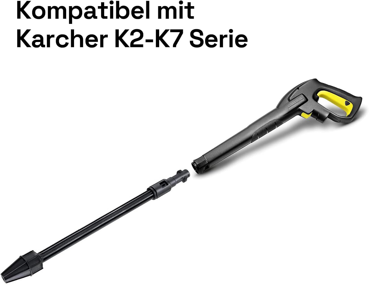 Stone Banks Dreckfräser für Hochdruckreiniger Kärcher/Parkside/Lavor,Dirtblaster für Kärcher K2 K3 K4 K5 K7,Hochdruckreiniger Zubehör Düse Lanze Rotordüse 160 Bar – Bild 2
