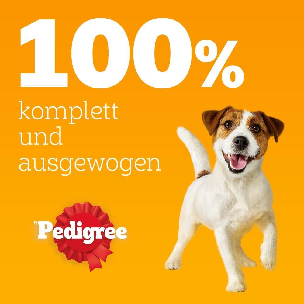 PEDIGREE DOGCARE Hundefutter Portionsbeutel Chunks in Soße Adult 40 x 100g – Bild 8