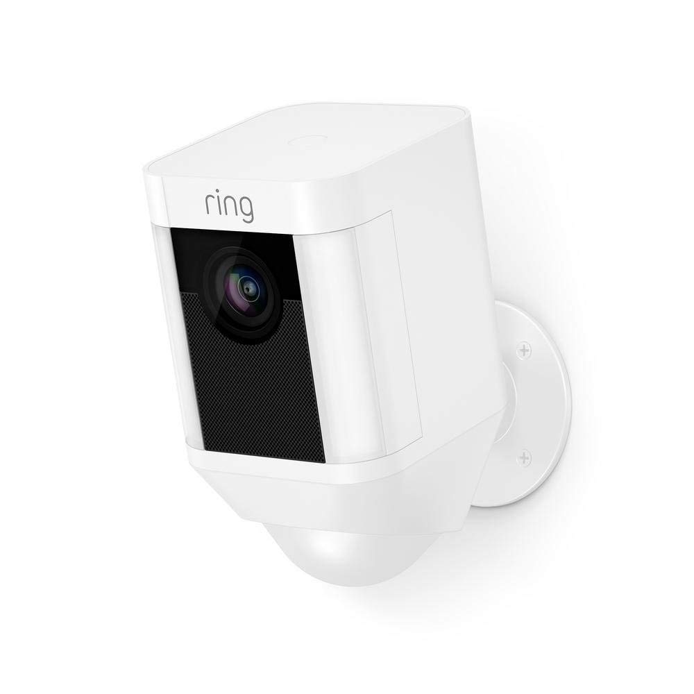 Ring Spotlight Cam Battery, Zertifiziert und generalüberholt | Weiß – Bild 2
