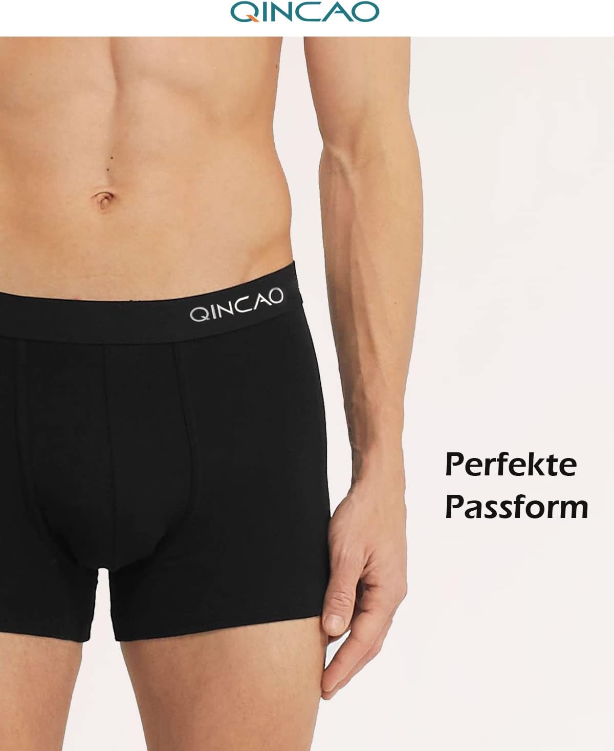 QINCAO Boxershorts Herren 6 Pack aus Baumwolle, Weich & Komfortabel – Bild 2