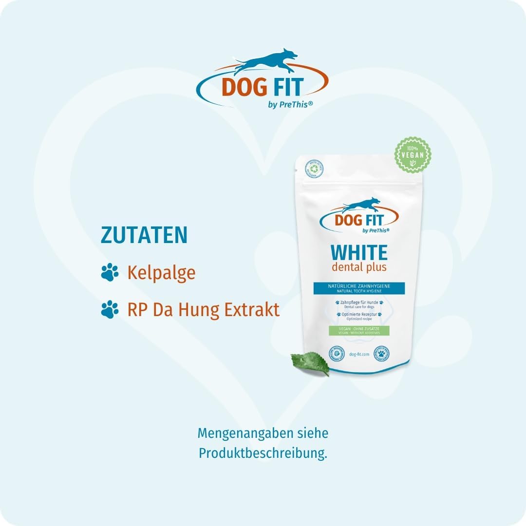 DOG FIT by PreThis® WHITE dental plus Zahnpflege für Hunde – Bild 4