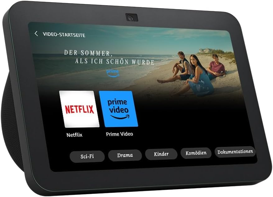 Zertifiziert und generalüberholt Echo Show 8 (3. Gen., 2023) | Smarter HD-Touchscreen mit 3D-Audio, Smart-Home-Hub und Alexa | Anthrazit – Bild 2