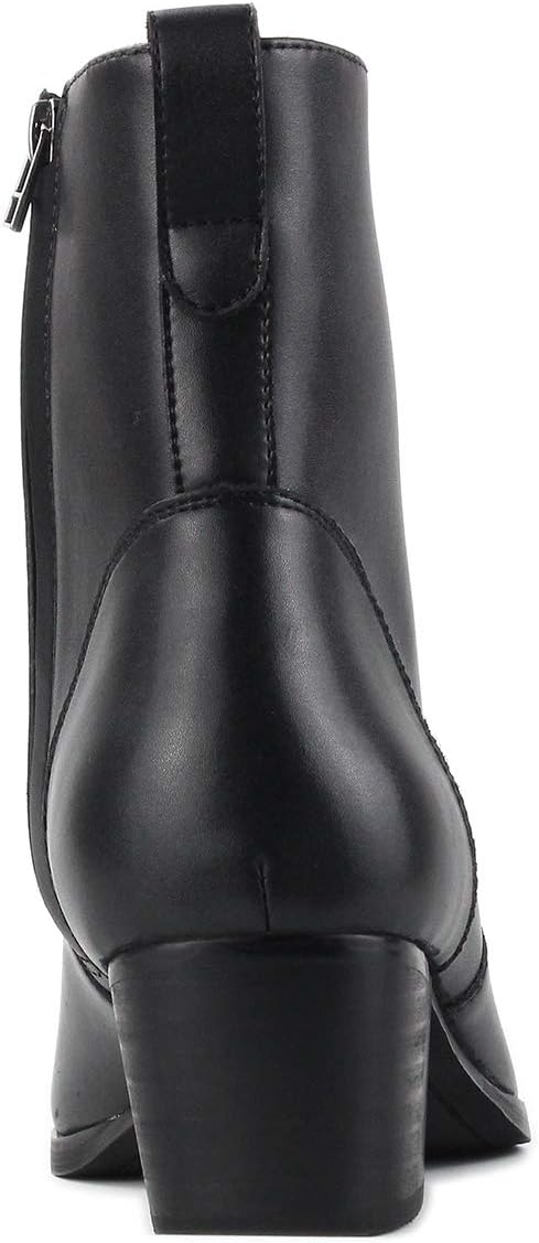 OSSTONE Chelsea Stiefel für Männer High Heels Herren Kleid Schuhe Reißverschluss Stiefel OS-JY016-DE – Bild 5