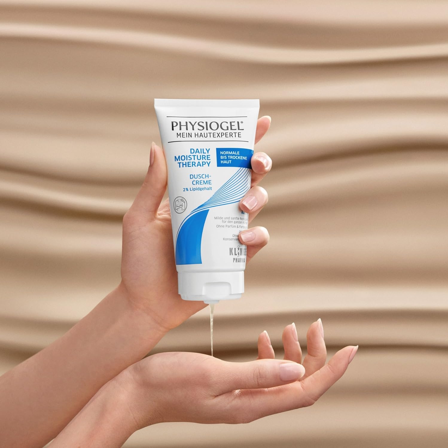 PHYSIOGEL Daily Moisture Therapy Dusch Creme für trockene Haut, 150ml – Bild 9