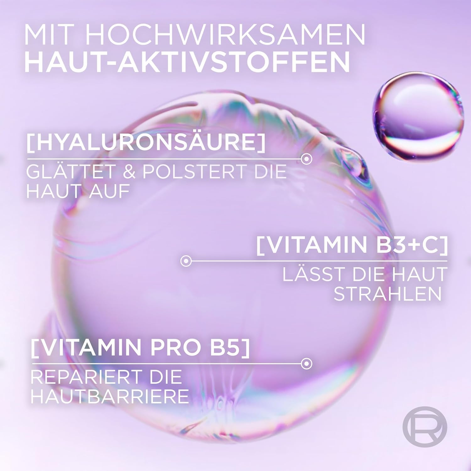 L'Oréal Paris Glass Skin Feuchtigkeitsfluid, für Aufpolsterung & Glow, 70ml – Bild 4