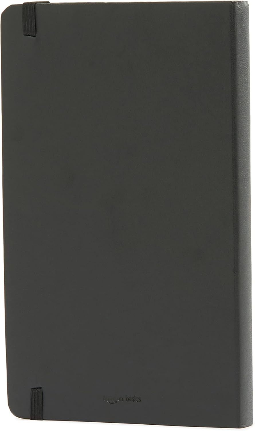 Amazon Basics A5 Notizbuch mit 240 linierten Seiten, Schwarz – Bild 3
