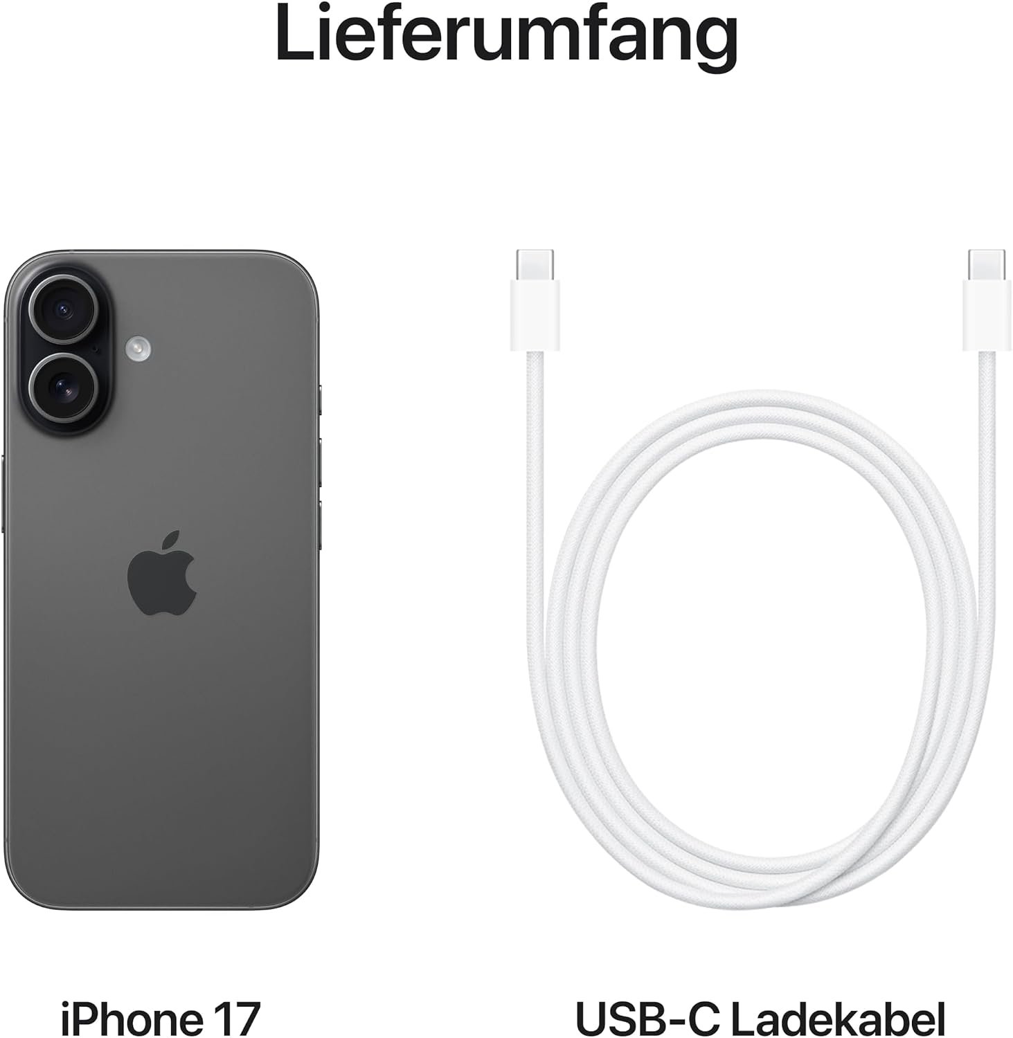 Apple iPhone 17 512 GB: 6,3" Display mit Promotion, A19 Chip, Center Stage Frontkamera für Smarte Gruppenselfies, Verbesserte Kratzfestigkeit, Batterie für den ganzen Tag; Schwarz – Bild 6
