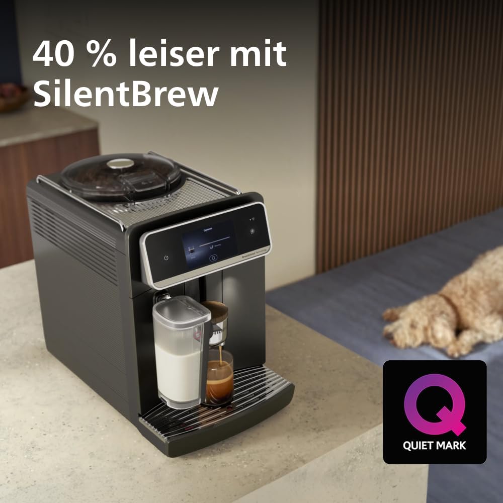 PHILIPS Kaffeevollautomat LatteGo Pro Aromis 8000, Schwarz, 50+ Getränke – Bild 7