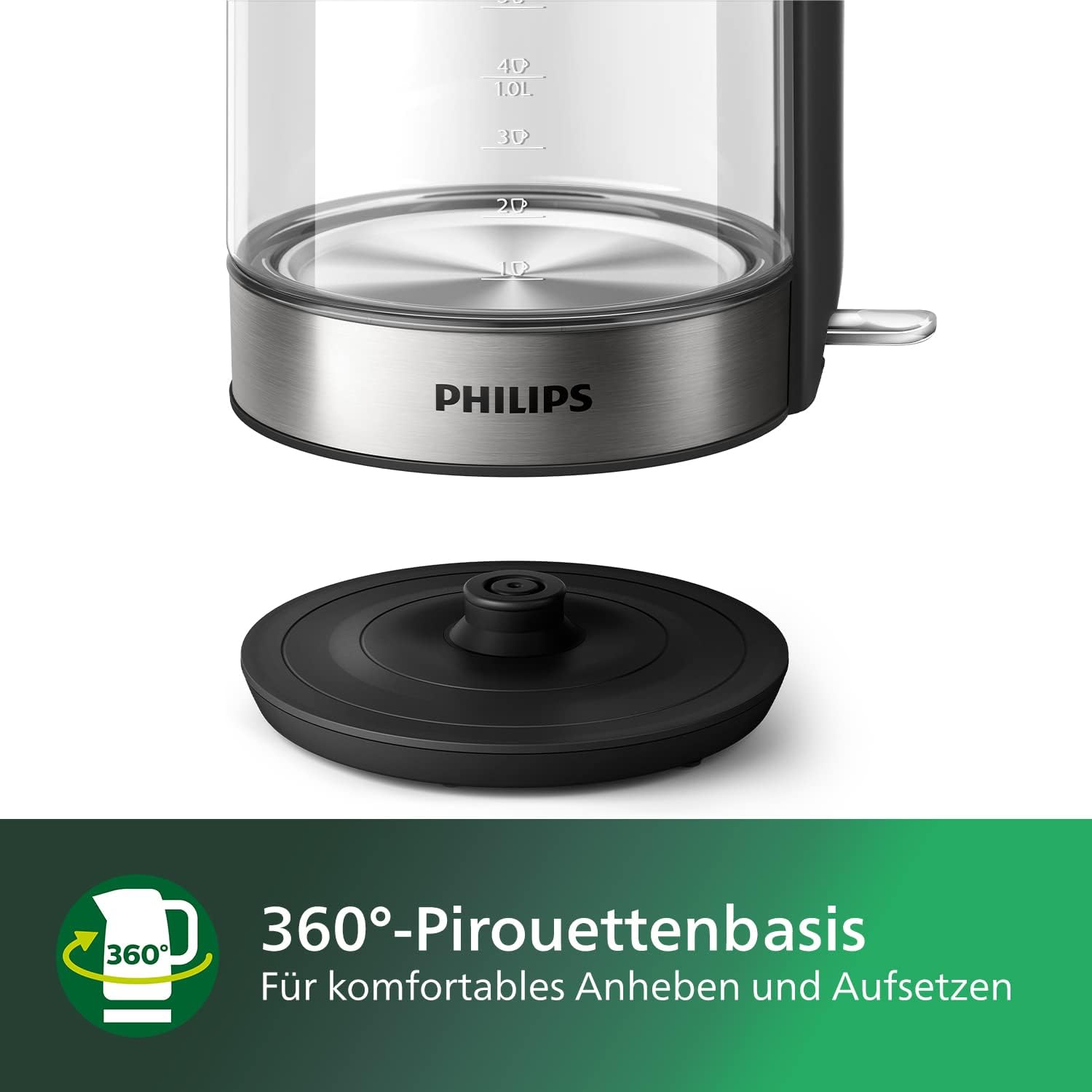 Philips Wasserkocher 5000 Serie, Transparent, 1,7 L – Bild 7
