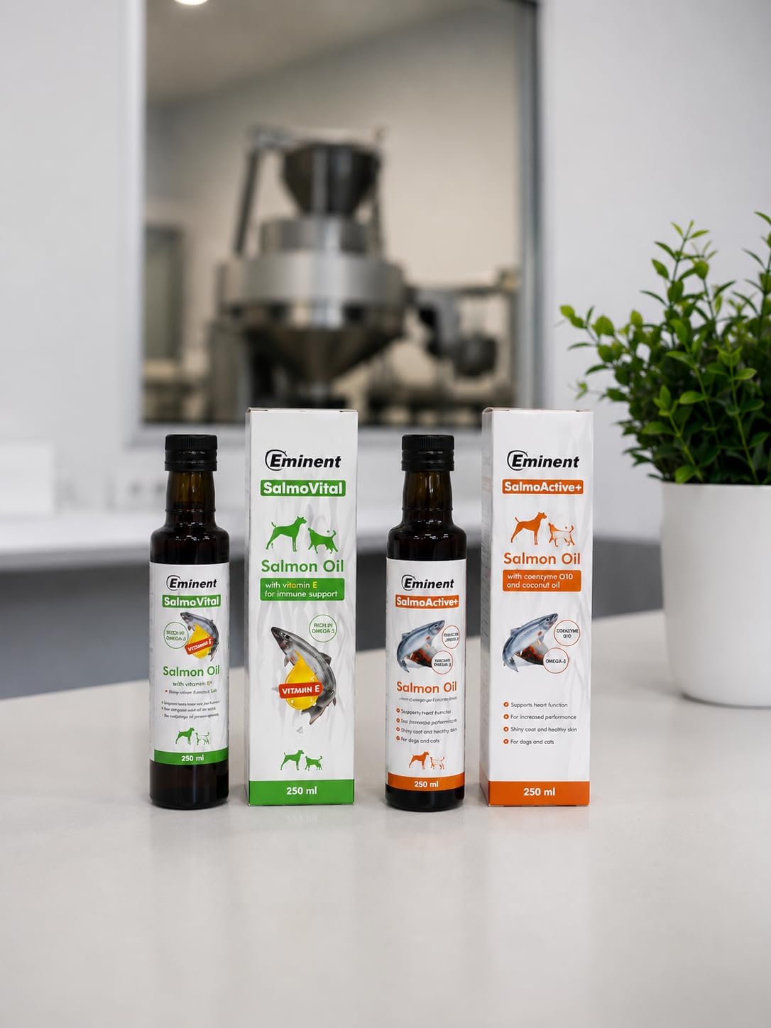 Eminent SalmoActive+ Lachsöl für Hunde & Katzen 250 ml – Bild 2