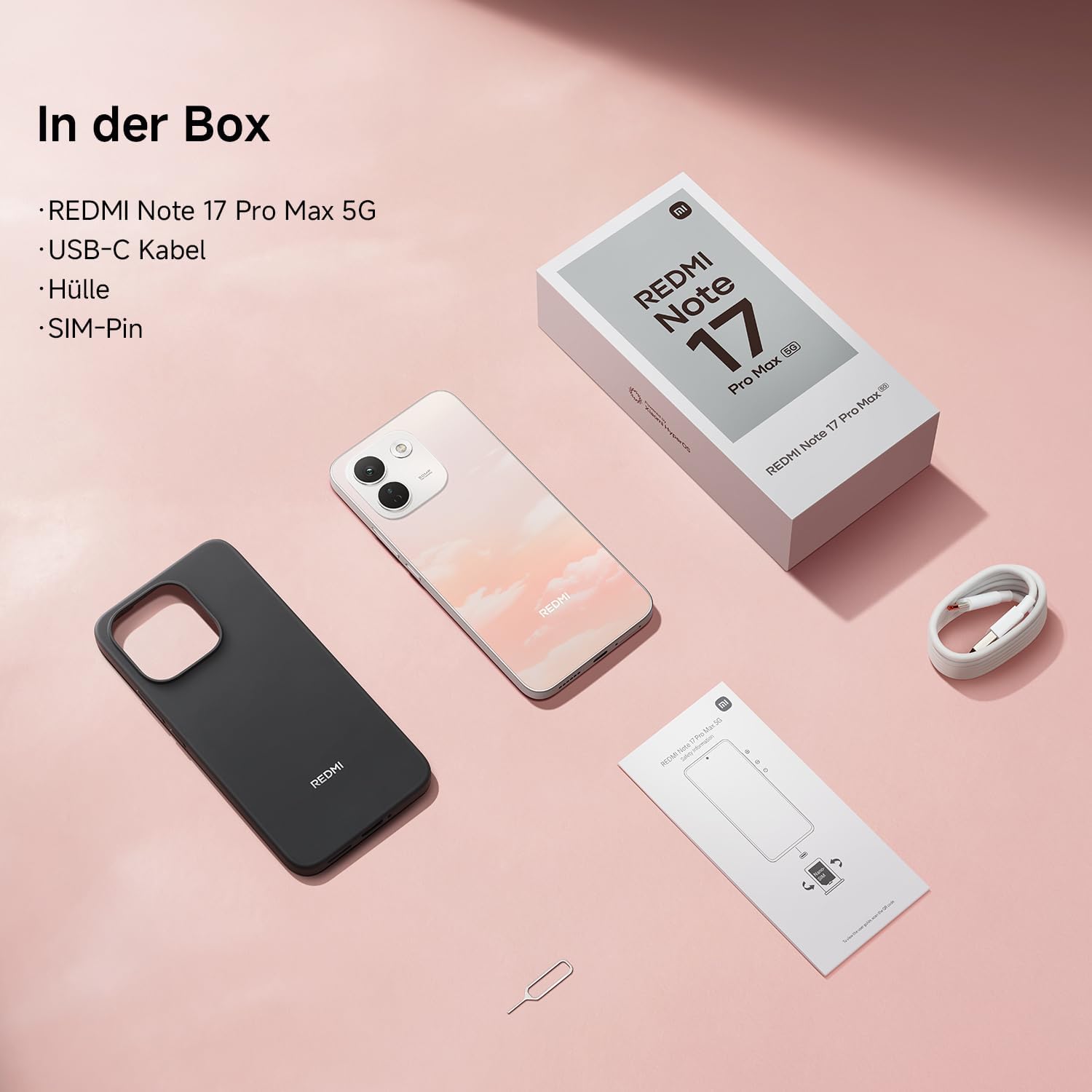 Xiaomi REDMI Note 17 Pro Max 5G, Smartphone 8+512 GB, Green, 9210 mAh Akku – Bild 4