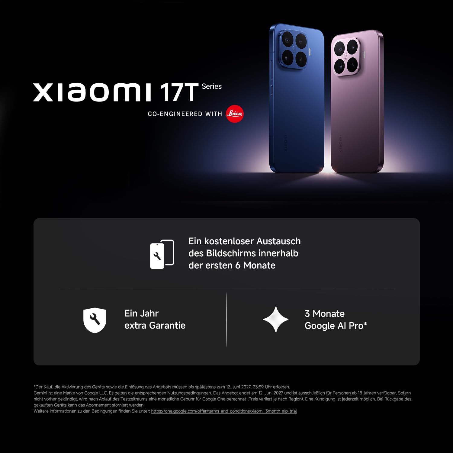 Xiaomi 17T Pro Smartphone 12+512 GB, 7000mAh, Leica 5X Telekamera, Mint Mobile/T-Mobile, Schwarz – Bild 4