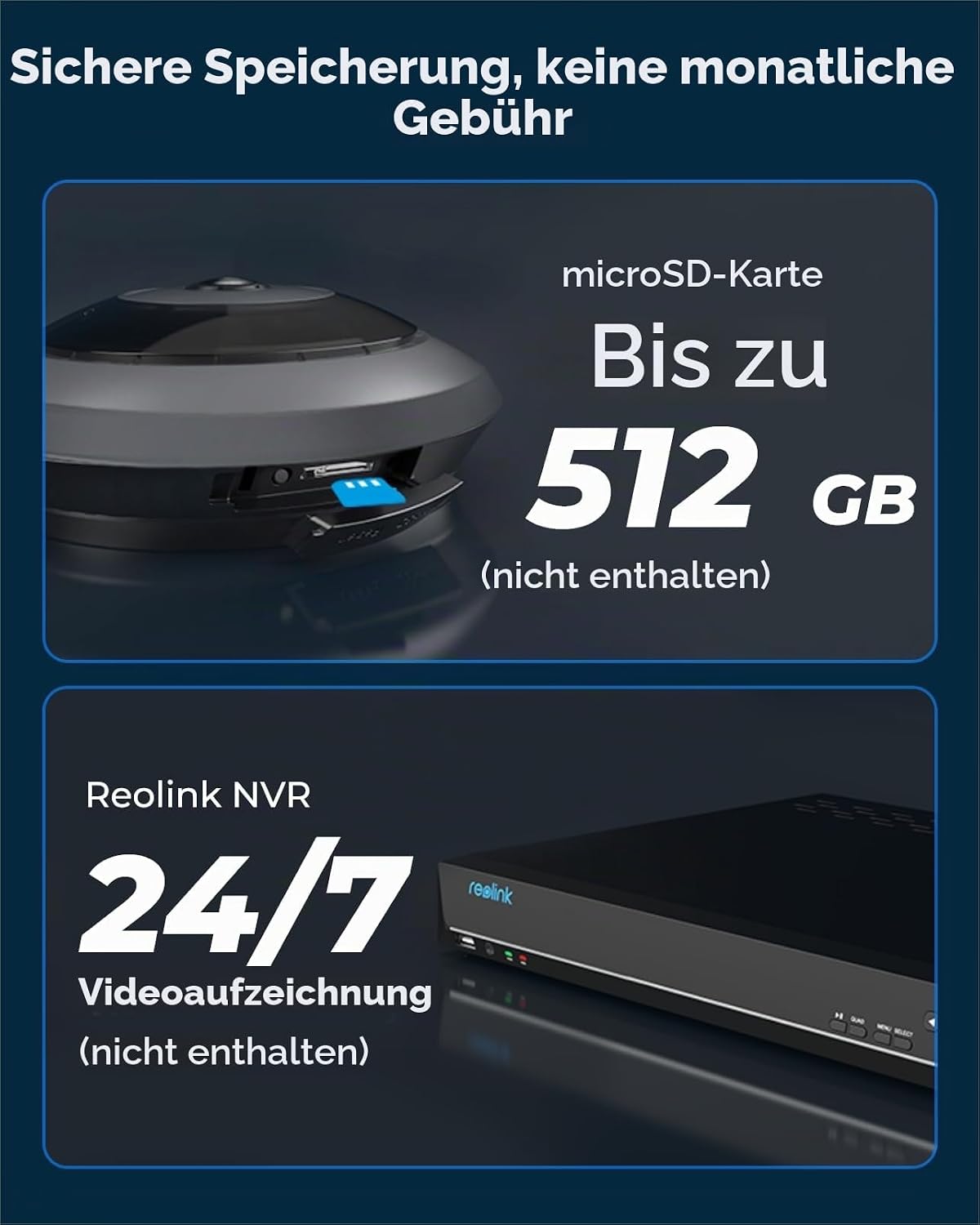 Reolink 6MP WLAN Überwachungskamera Innen, FE-W (Generalüberholt) – Bild 8