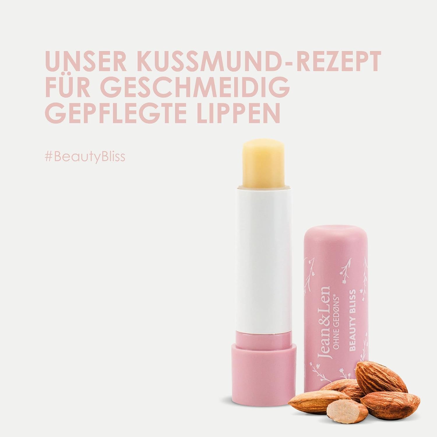 Jean & Len Sensitiver Lip Balm, vegan, 4,7 g – Bild 2