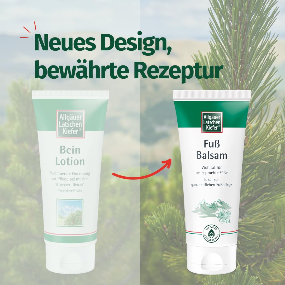 Allgäuer Latschenkiefer Fußbalsam - pflegt beanspruchte Füße - für trockene Füße - regeneriert & erfrischt - kann die Durchblutung fördern - 200ml – Bild 4