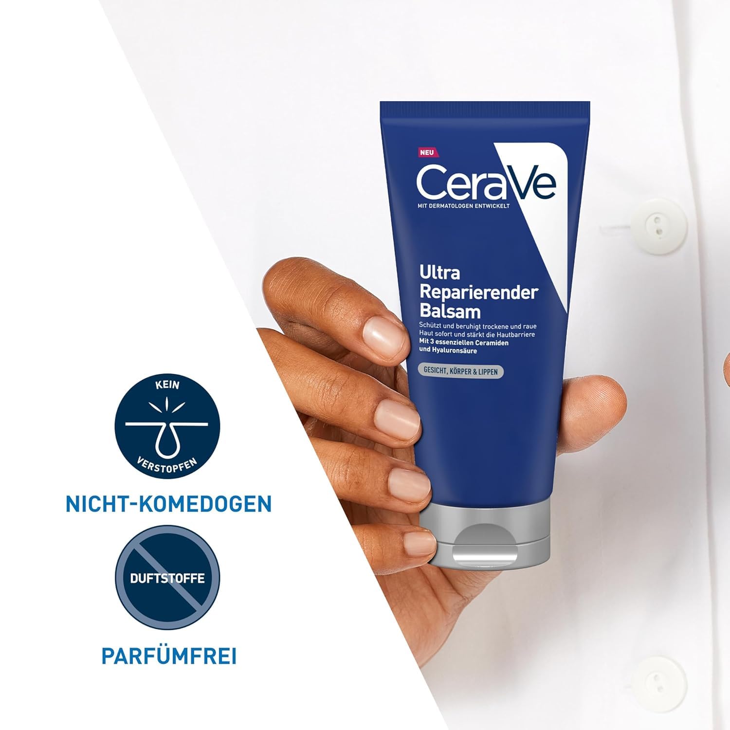 CeraVe Ultra Reparierender Balsam für trockene & raue Haut – Bild 3