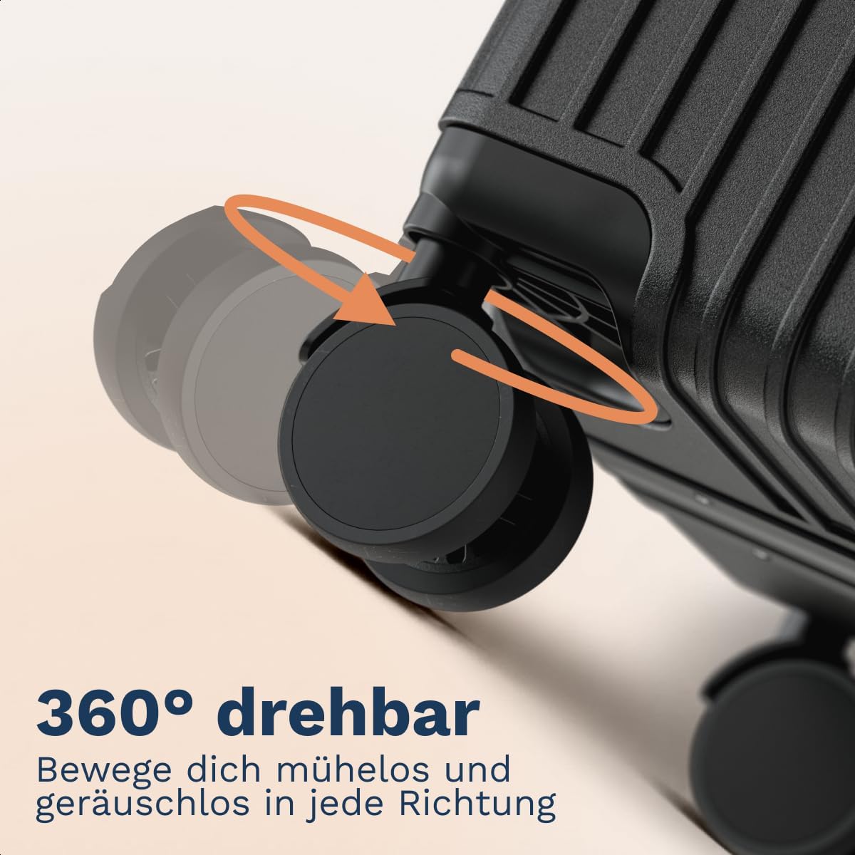 TRVLMORE Aluminium Koffer Groß - Hartschalenkoffer - 115L - Schwarz – Bild 4