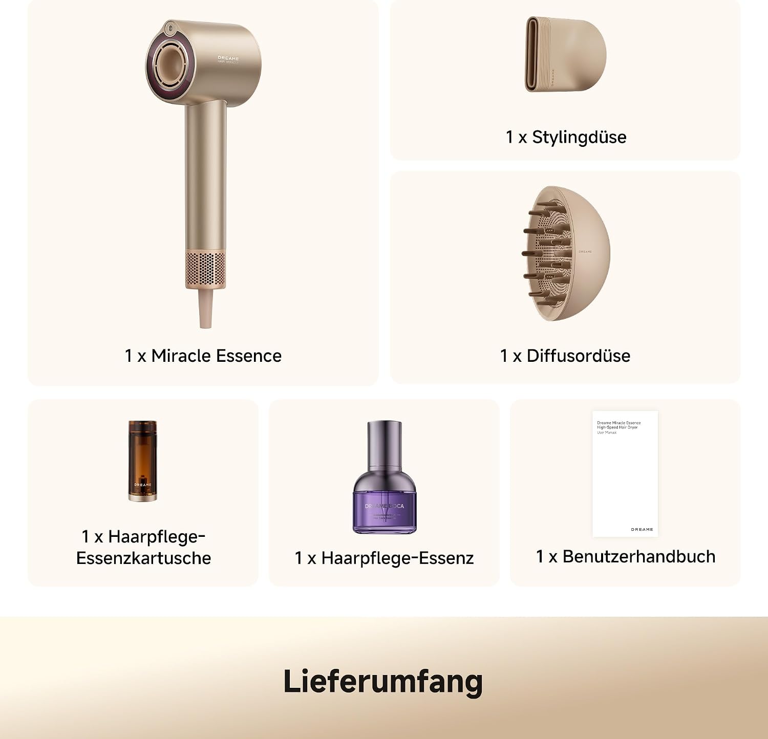 DREAME Miracle Essence, Highspeed-Haartrockner mit Mikro-Essenzinfusion – Bild 15