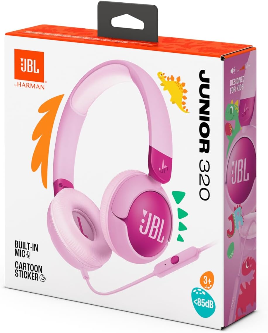 JBL Junior 320, On-Ear-Kopfhörer für Kinder, Lila – Bild 8