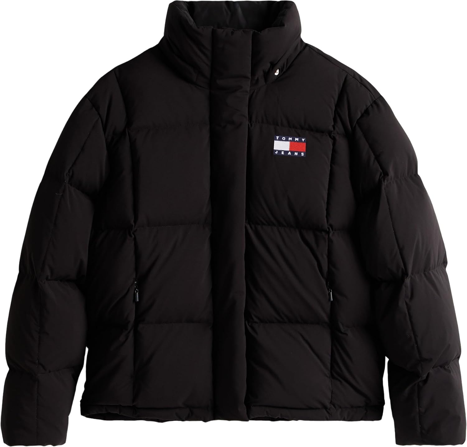 Tommy Jeans Damen Pufferjacke Alaska Grid Down mit Kapuze – Bild 5