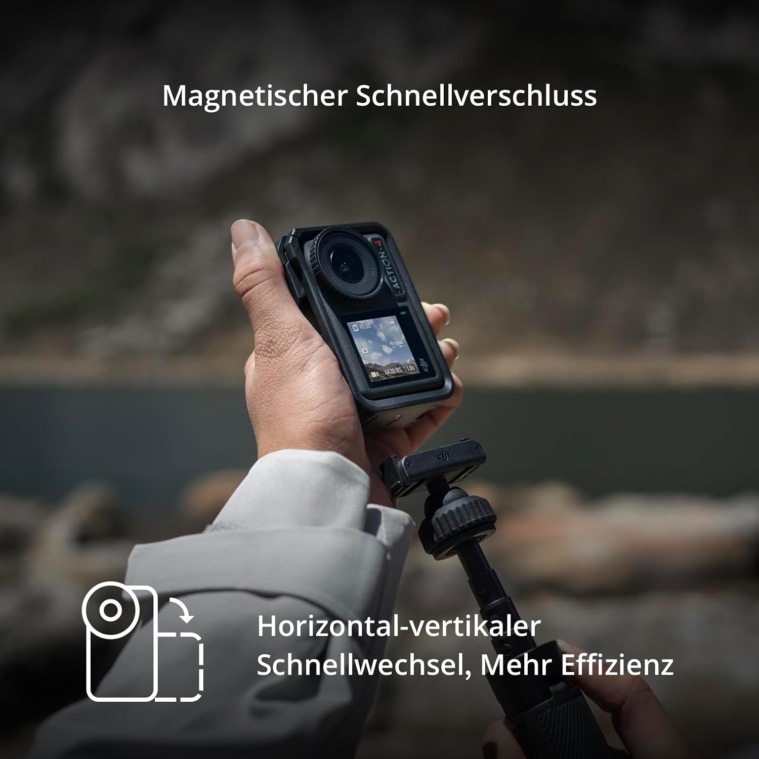 DJI Osmo Action 4 Standard-Combo, 4K/120fps Action-Kamera – Bild 4