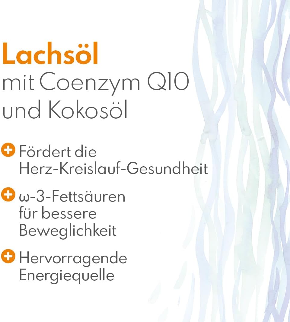 Eminent SalmoActive+ Lachsöl für Hunde & Katzen 250 ml – Bild 3