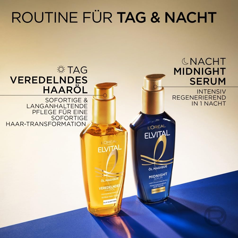 L'Oréal Paris Regenerierendes Nacht Haarserum gegen Frizz, 100 ml – Bild 5