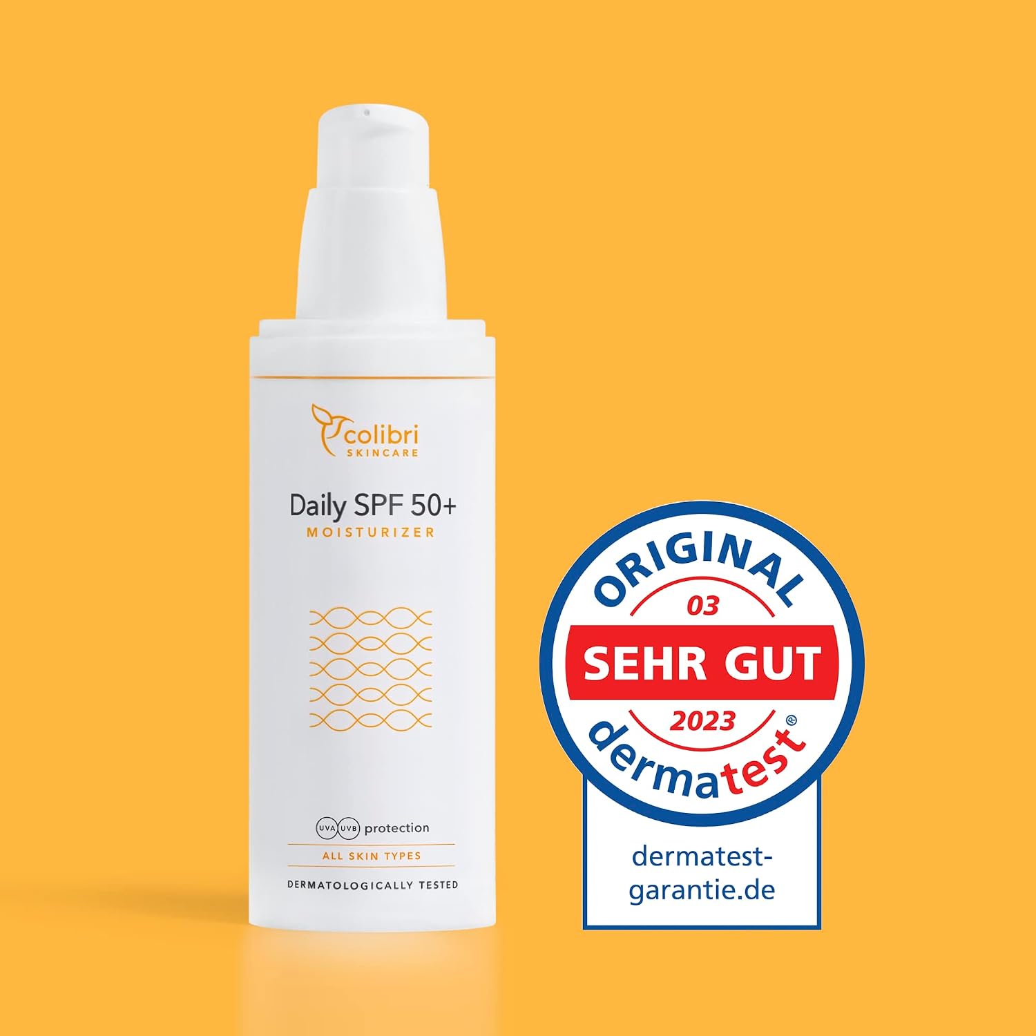 colibri skincare Daily SPF 50+ Moisturizer 80ml - Tagescreme LSF 50+ – Bild 6