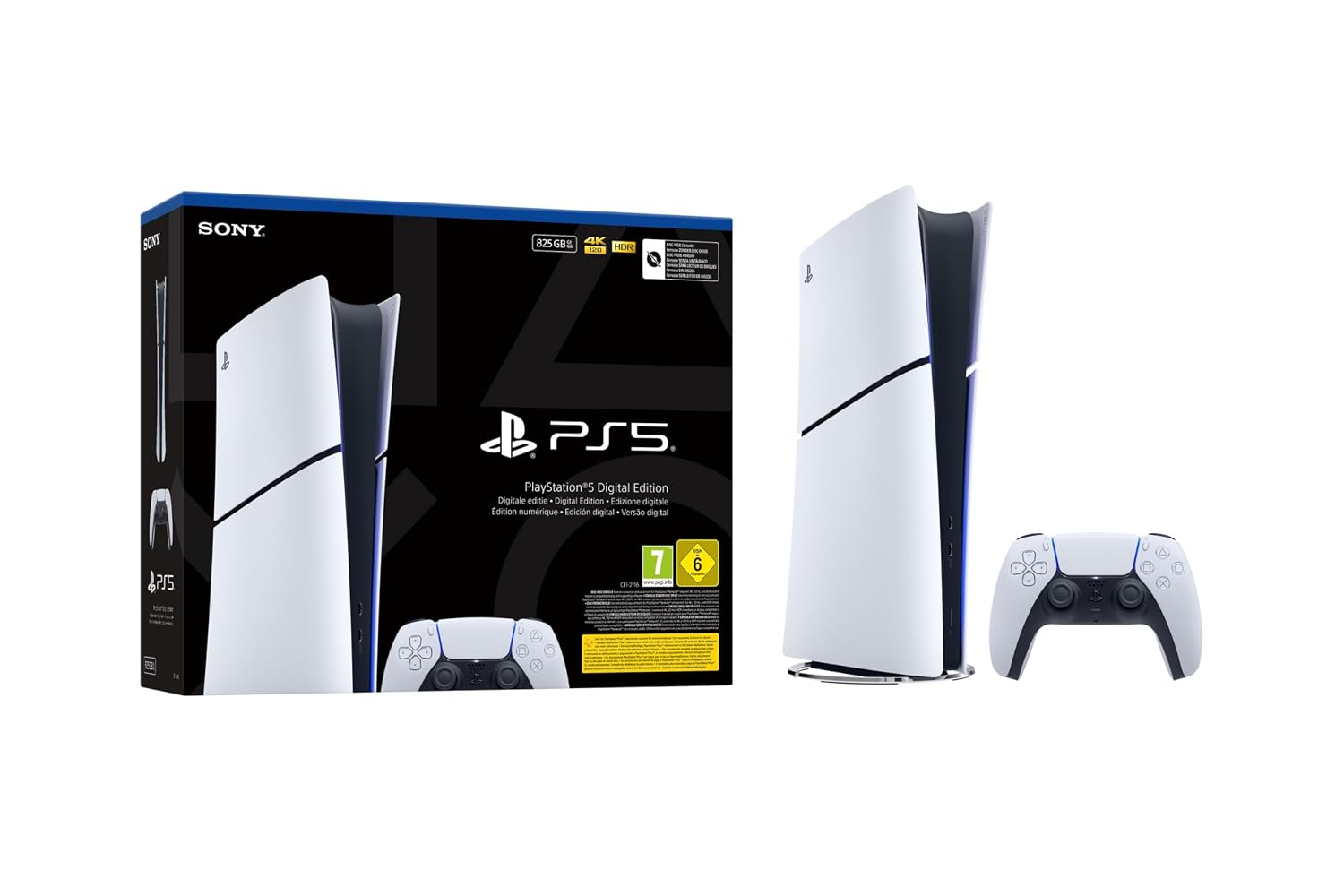 Playstation®5 Digital Edition – 825 GB – Bild 2