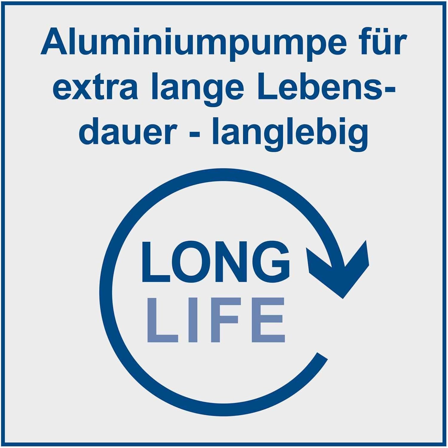 Scheppach Hochdruckreiniger HPC1600 mit 5m Schlauch & 7-TLG. Zubehör | 135bar Maximaldruck | 1600W Leistung | 420 L/h Durchflussmenge | Aluminiumpumpe, Selbstansaugfunktion & Quick-Connect-System – Bild 10
