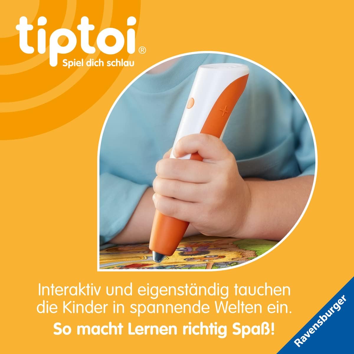 Ravensburger tiptoi Stift 00110 - Das spielerische Lernsystem, Lernspielzeug für Kinder ab 2 Jahren - Der Stift – Bild 4