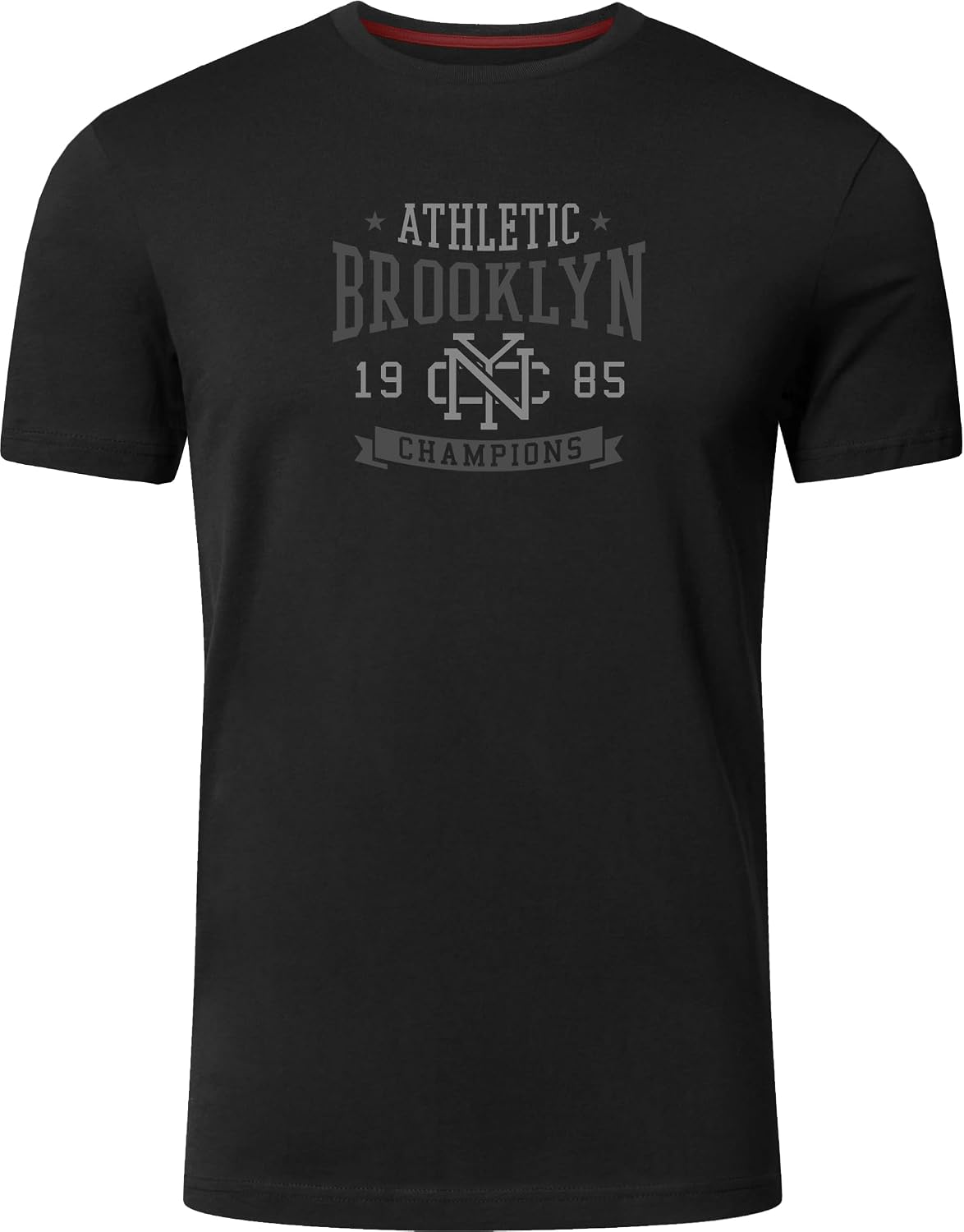 FULL TIME SPORTS Herren Baumwolle T-Shirt 4er Set Pack PRINT-001 – Bild 5