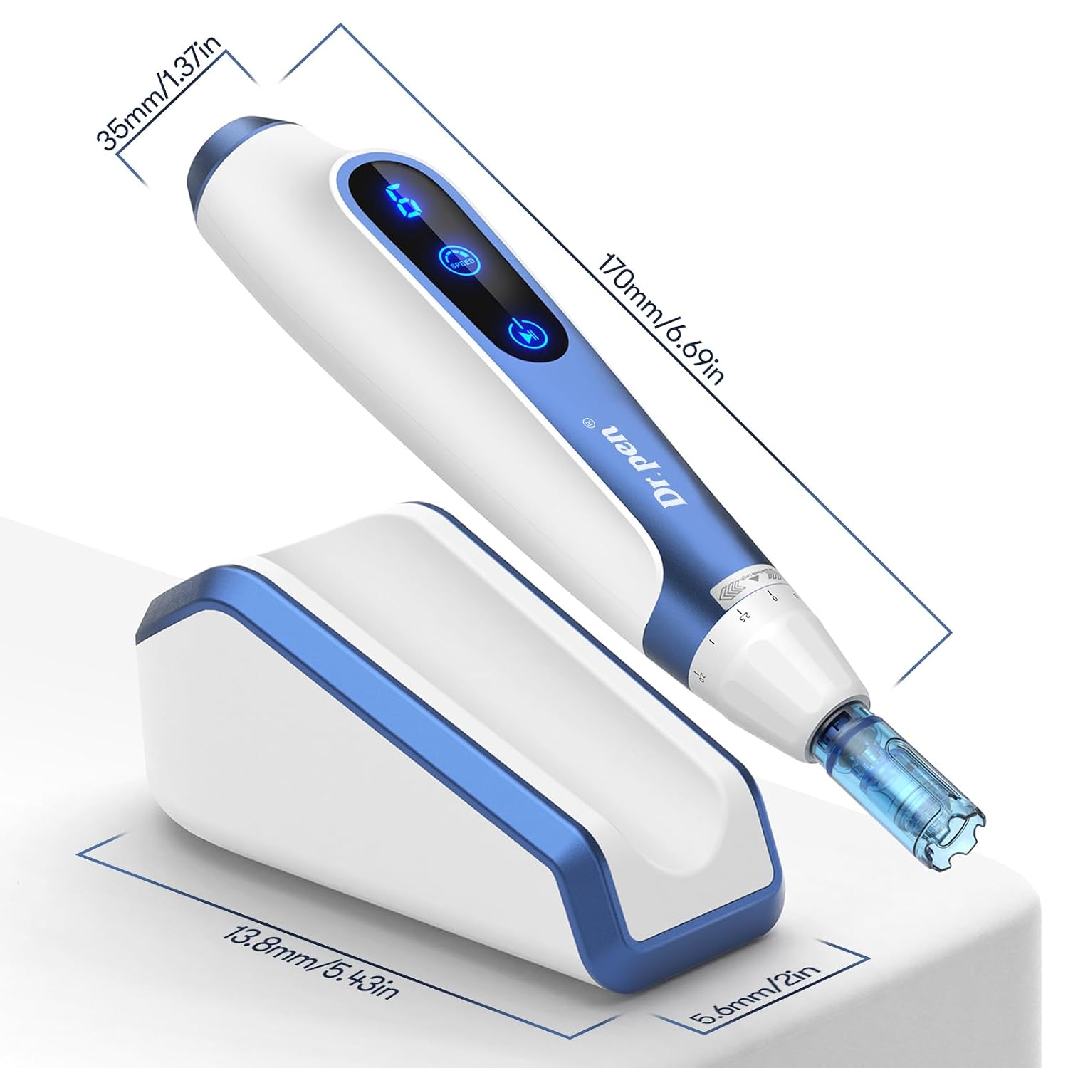 Dr. pen Ultima A11 Microneedling Pen Drahtlos mit Intelligente Sensorbasis – Bild 9