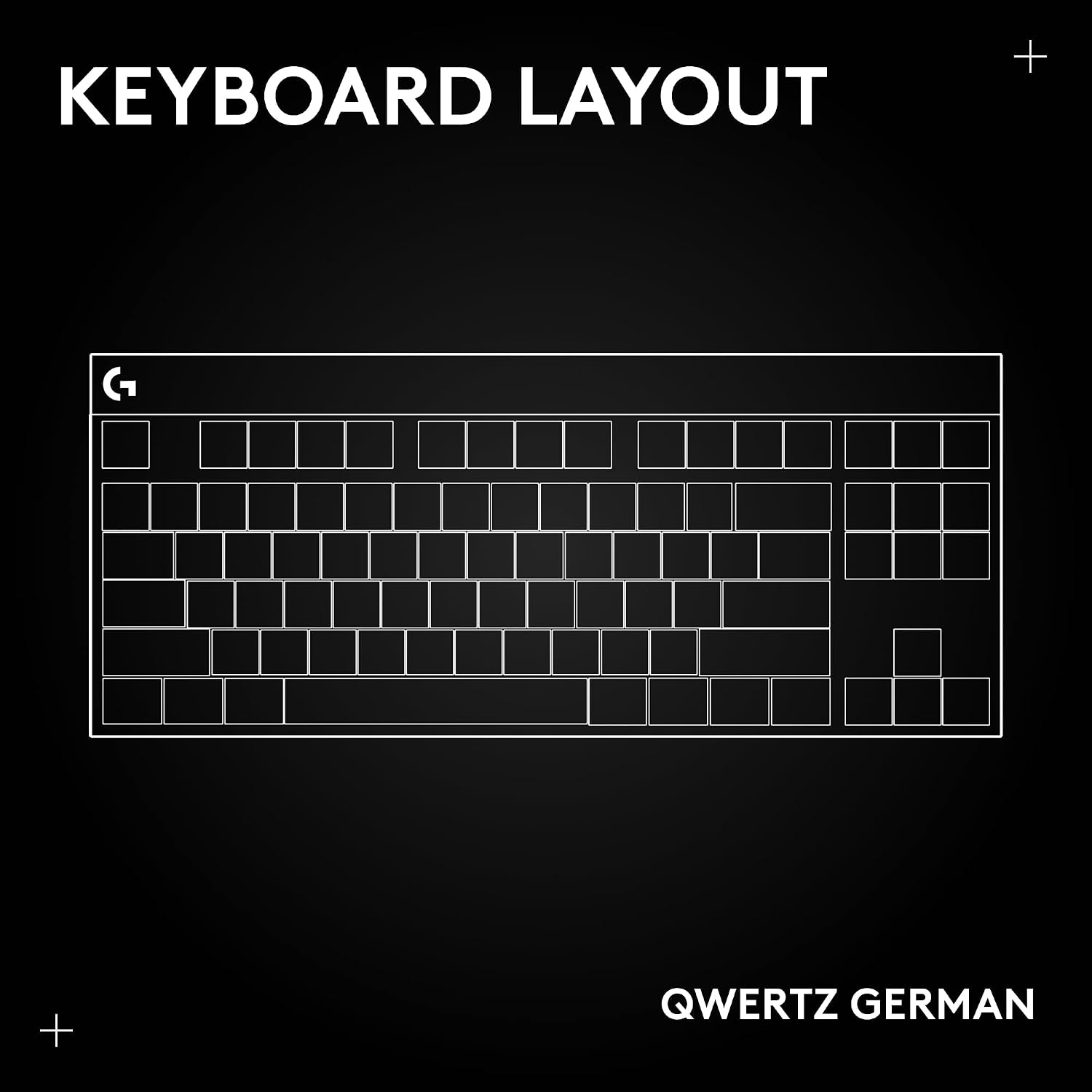 Logitech G PRO X2 Rapid kabelgebundene Gaming-Tastatur,DEU QWERTZ - Schwarz – Bild 2